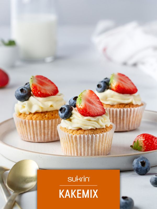 Sukrin Kakemix, glutenfri og sukkerfri, 360 g