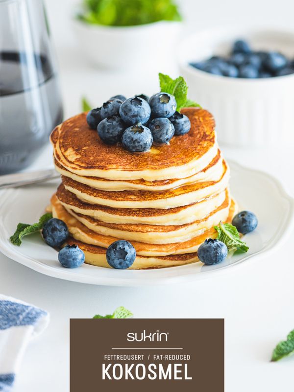 Kokosmel, økologisk fettredusert, 400 g