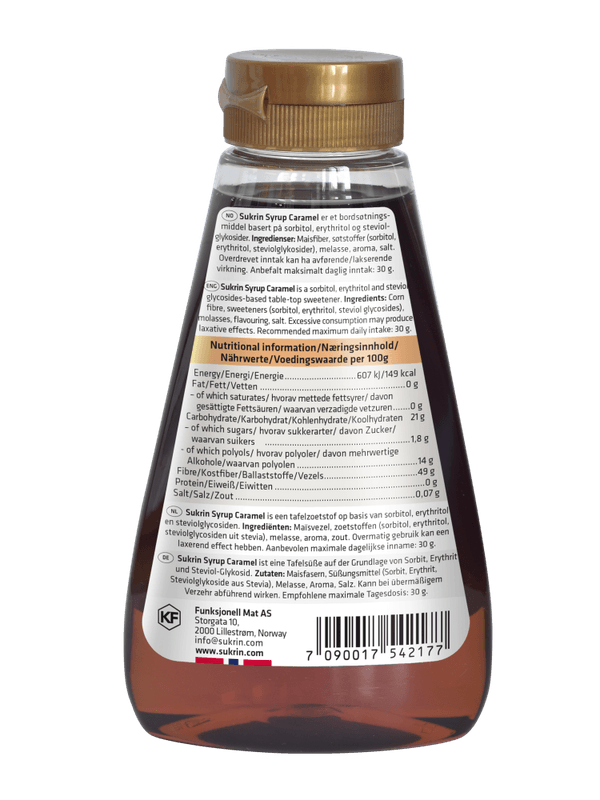 SukrinSirup Caramel, 450 g