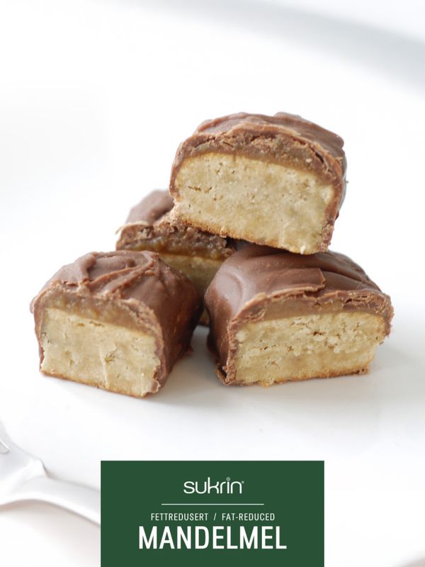 Mandelmel, fettredusert, 400 g