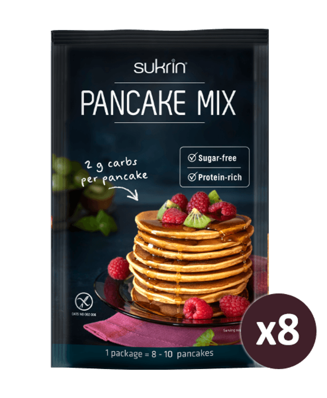 Pakketilbud 8 Sukrin Pancake mix 