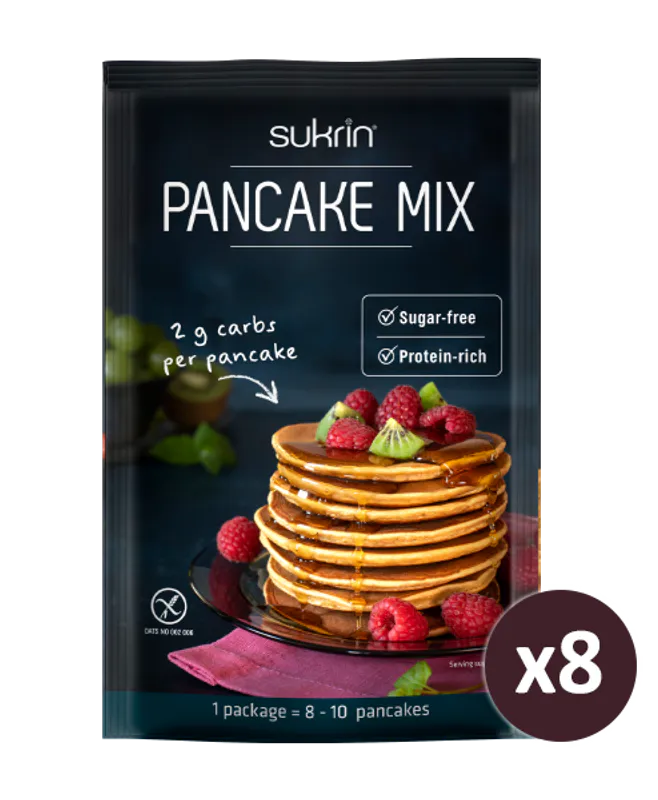 Pakketilbud 8 Sukrin Pancake mix 